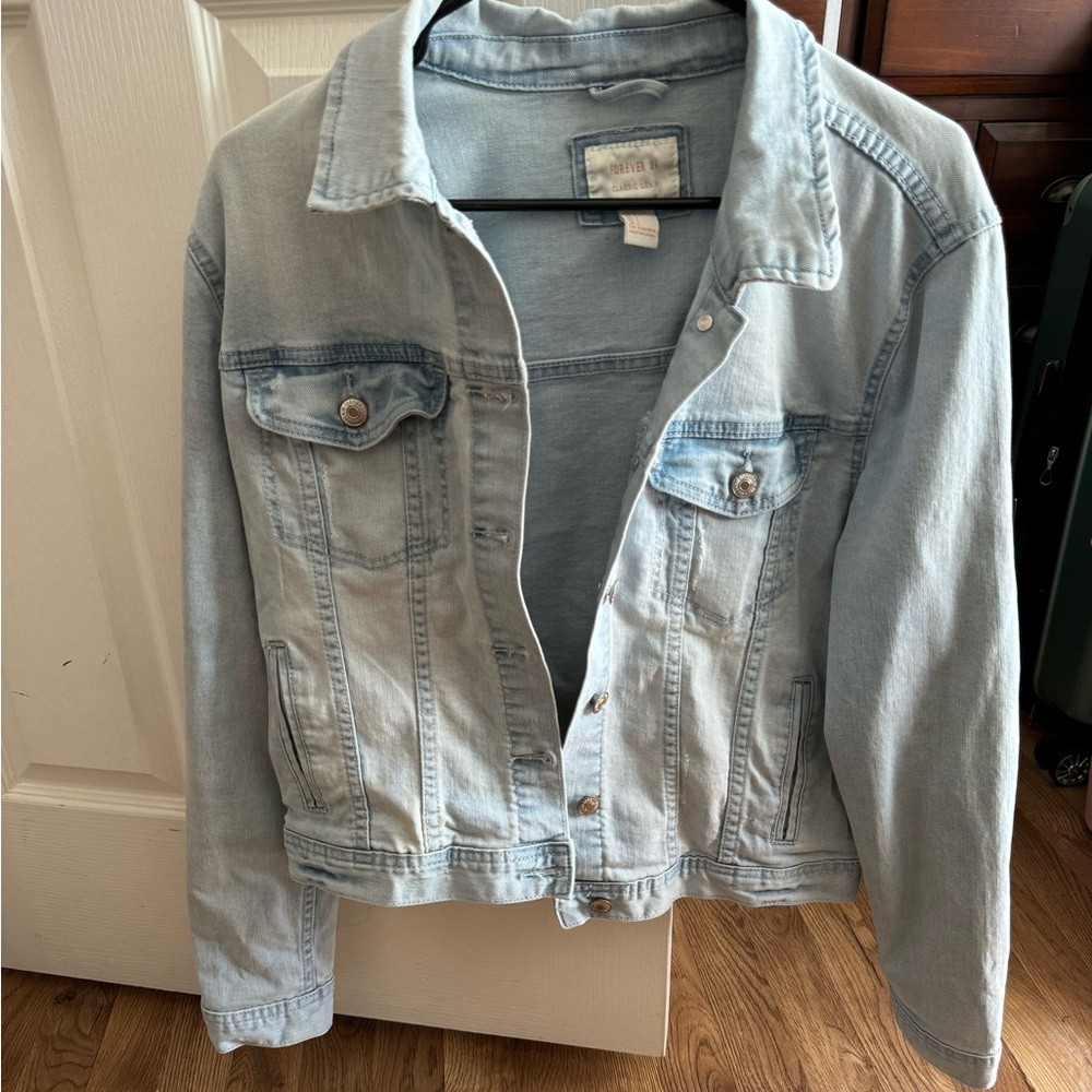 Forever 21 blue Jean jacket